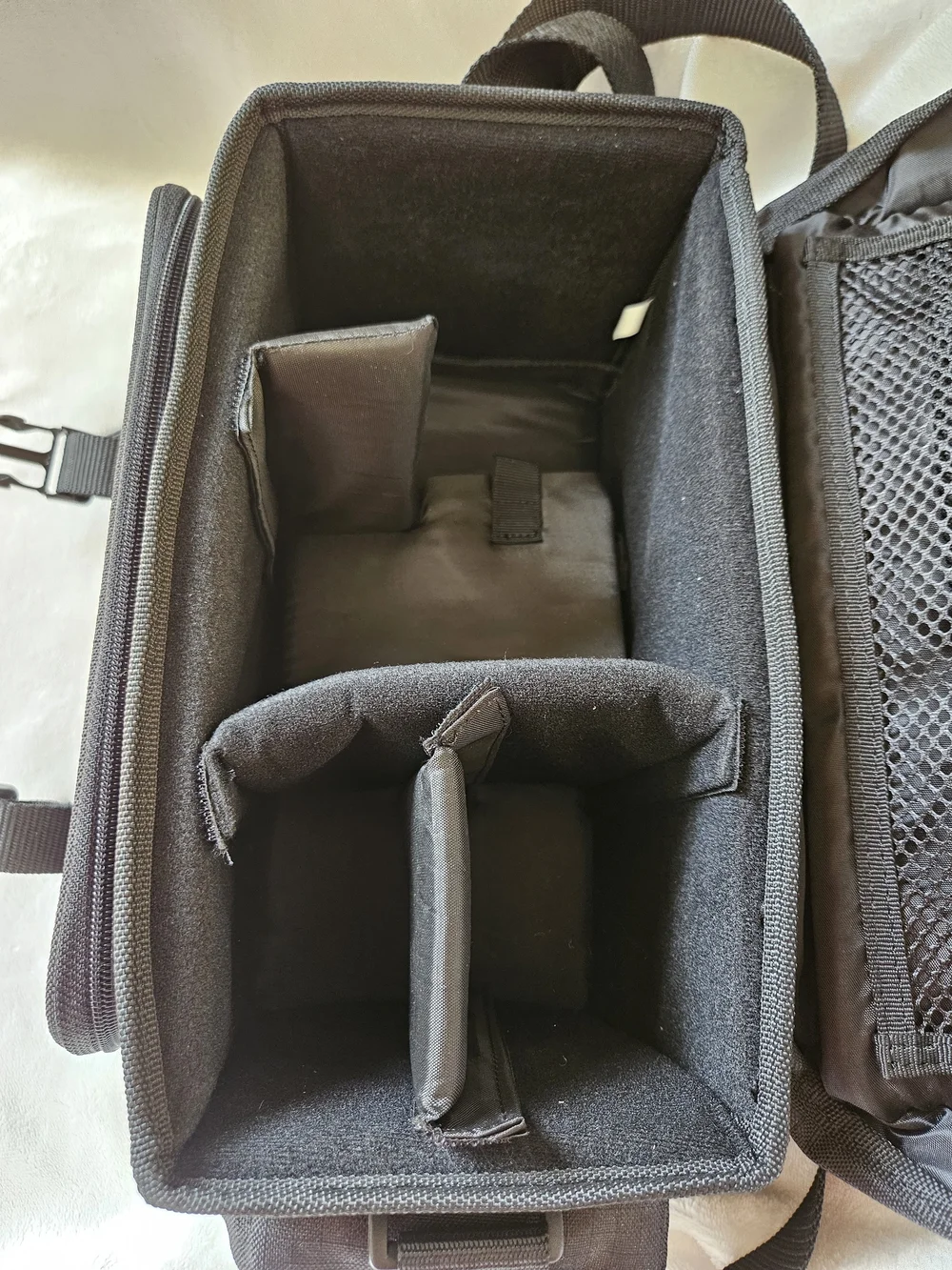 Nikon DSLR Digital SLR Gadget Case Black Men's Camera Bag w/ Shoulder Strap EUC